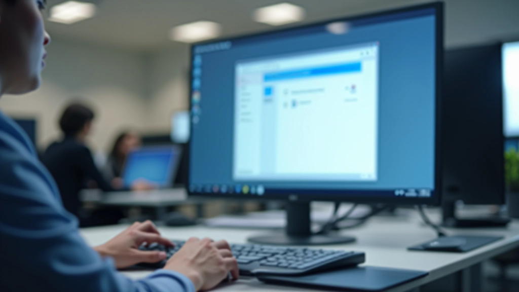 Ecrã de computador mostrando janela de instalação de drivers de impressora